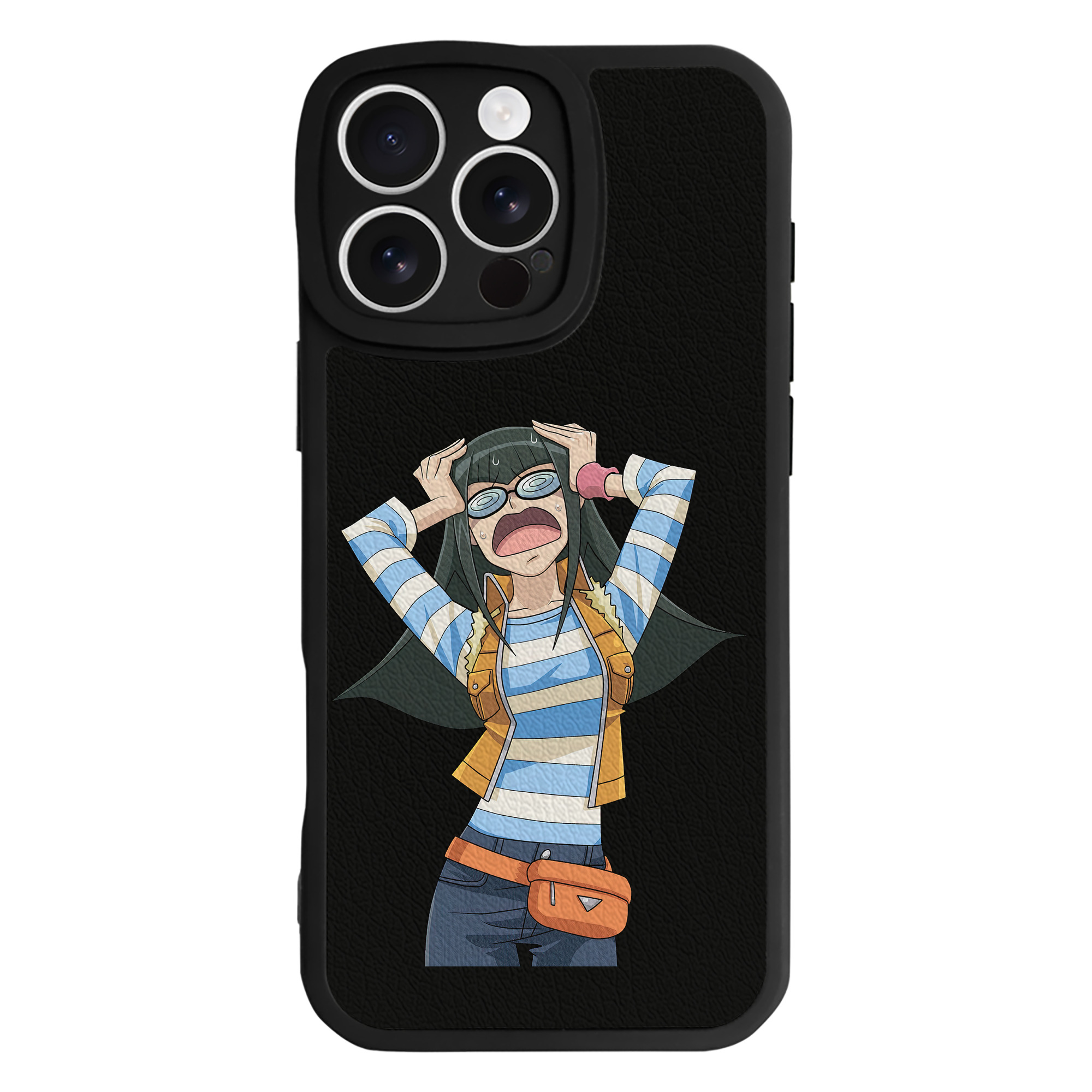（画像用） 遊☆戯☆王 Yu-Gi-Oh! 【iPhone 16シリーズ対応】シリコンスマホケース（レザー調） 材質：シリコン